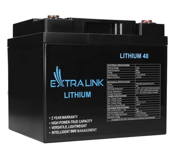 ExtraLink LiFePO4 40Ah - 1172657 - zdjęcie 2
